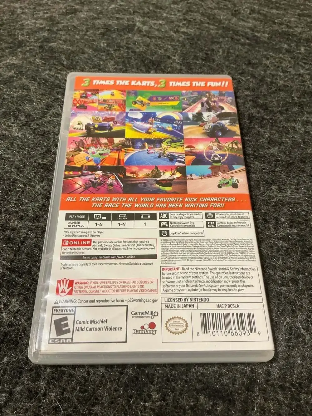 Nickelodeon Kart Racers Collection for Nintendo Switch